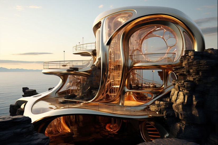 14 Homes That I Designed Inspired By The Characteristics Of Musical Instruments With The Help Of AI