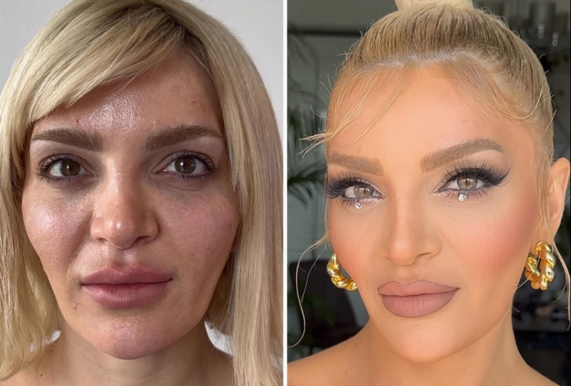 15 Before & After Pics Showcasing The Magic Of Makeup Done By This Artist From Azerbaijan