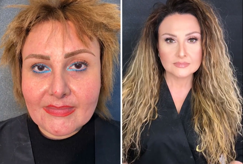 15 Before & After Pics Showcasing The Magic Of Makeup Done By This Artist From Azerbaijan