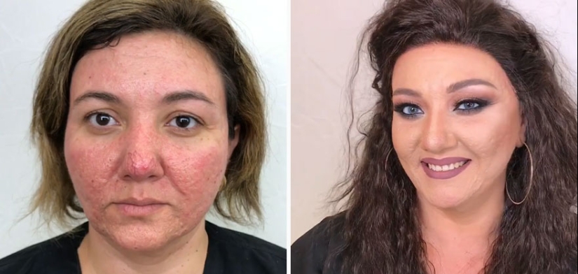 15 Before & After Pics Showcasing The Magic Of Makeup Done By This Artist From Azerbaijan