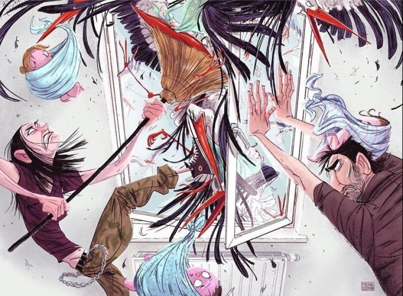 15 biting illustrations by a Polish artist that describe our life without embellishment