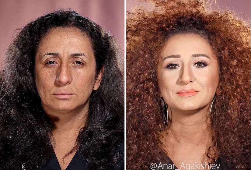 15 fotos de antes y después que muestran la magia del maquillaje realizado por esta artista de Azerbaiyán 15 fotos de antes y después que muestran la magia del maquillaje realizado por esta artista de Azerbaiyán