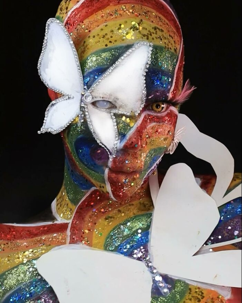 15 impresionantes transformaciones de maquillaje de Kristin Ker Anderson 15 impresionantes transformaciones de maquillaje de Kristin Ker Anderson