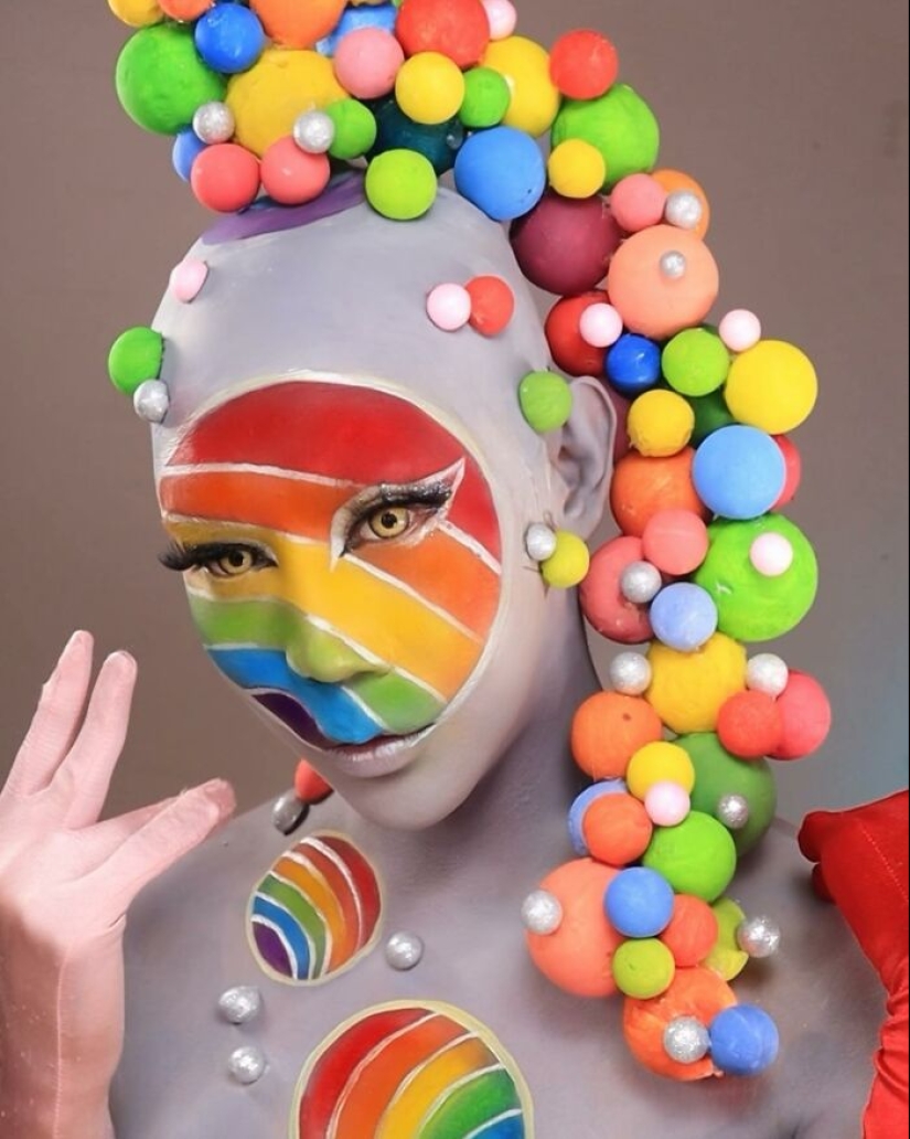 15 impresionantes transformaciones de maquillaje de Kristin Ker Anderson 15 impresionantes transformaciones de maquillaje de Kristin Ker Anderson