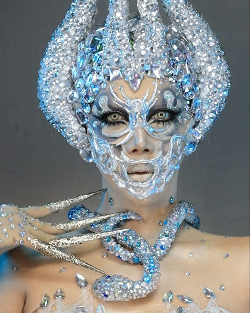 15 impresionantes transformaciones de maquillaje de Kristin Ker Anderson 15 impresionantes transformaciones de maquillaje de Kristin Ker Anderson