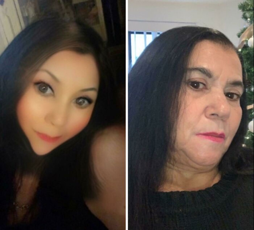 15 Instagram vergonzoso vs. Fotos de realidad de personas que intentan ocultar su edad 15 Instagram vergonzoso vs. Fotos de realidad de personas que intentan ocultar su edad