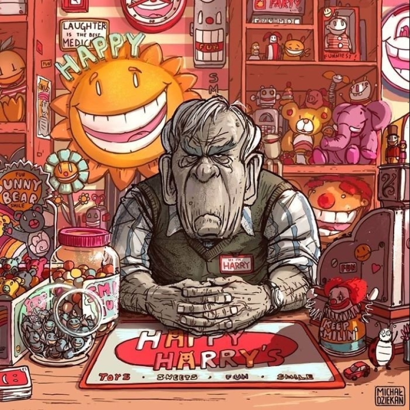 15 mordaces ilustraciones de un artista polaco que describen nuestra vida sin adornos 15 mordaces ilustraciones de un artista polaco que describen nuestra vida sin adornos