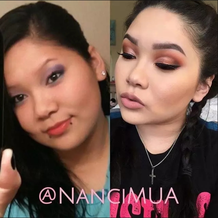 16 happy transformations of girls who finally learned how to make up 16 happy transformations of girls who finally learned how to make up