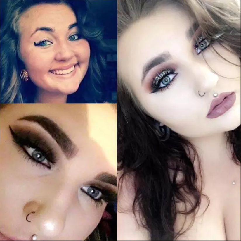 16 happy transformations of girls who finally learned how to make up 16 happy transformations of girls who finally learned how to make up