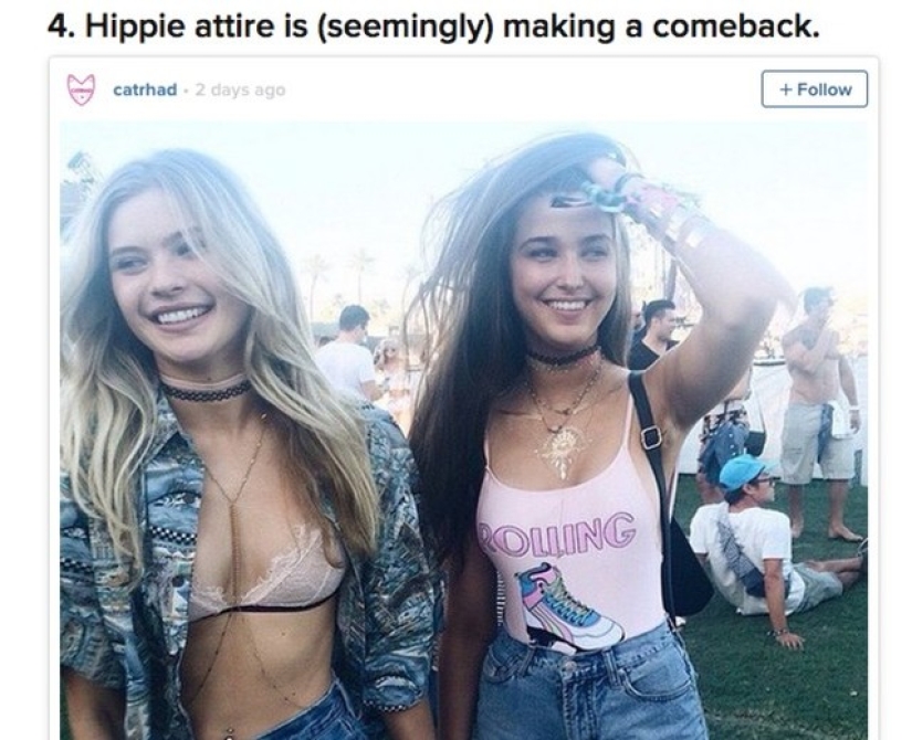 16-year-old girl went to the festival and became an Instagram star 16-year-old girl went to the festival and became an Instagram star