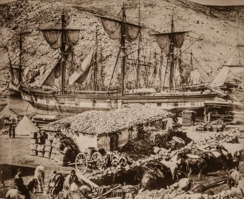1855: La Guerra de Crimea es el primer conflicto militar jamás fotografiado