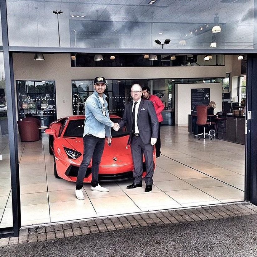 19 year old supercar fleet