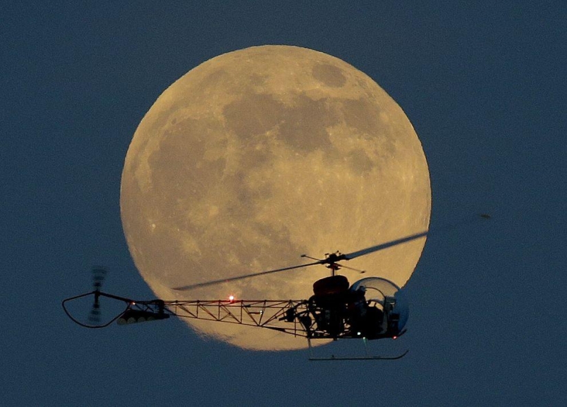 20 fotos más bellas de la "superluna" 2013