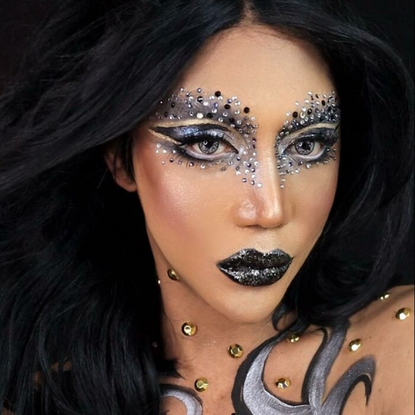 20 impresionantes transformaciones de maquillaje de Kristin Ker Anderson (Parte 2) 20 impresionantes transformaciones de maquillaje de Kristin Ker Anderson (Parte 2)