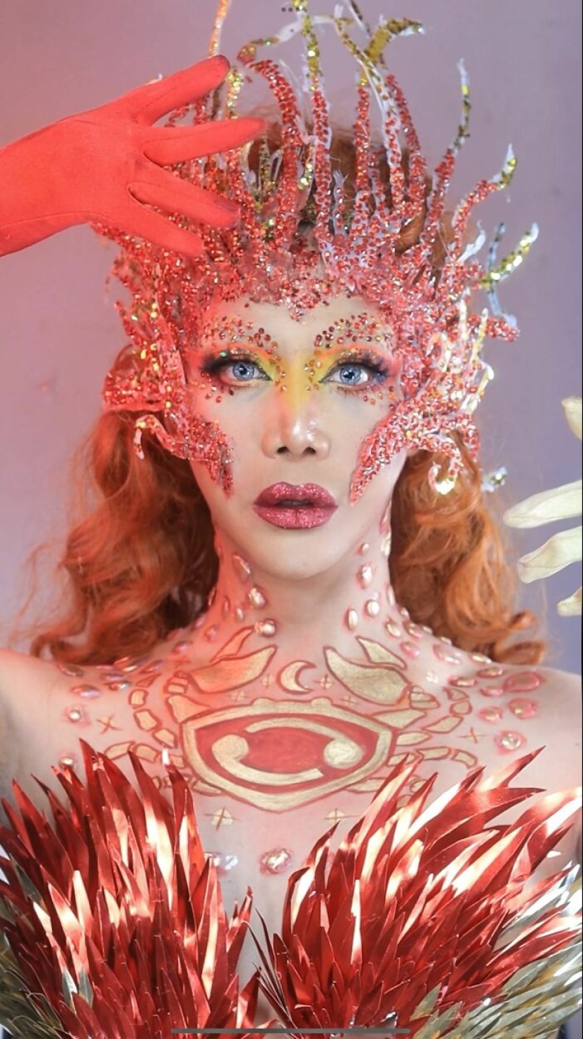 20 impresionantes transformaciones de maquillaje de Kristin Ker Anderson (Parte 2) 20 impresionantes transformaciones de maquillaje de Kristin Ker Anderson (Parte 2)