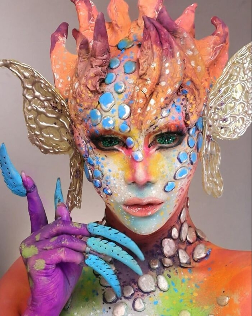 20 impresionantes transformaciones de maquillaje de Kristin Ker Anderson (Parte 2) 20 impresionantes transformaciones de maquillaje de Kristin Ker Anderson (Parte 2)