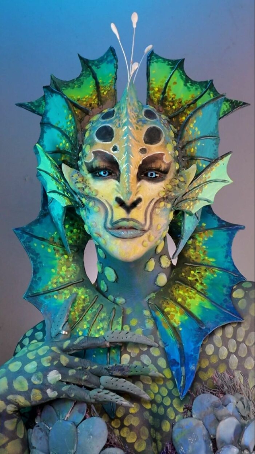 20 impresionantes transformaciones de maquillaje de Kristin Ker Anderson (Parte 2) 20 impresionantes transformaciones de maquillaje de Kristin Ker Anderson (Parte 2)