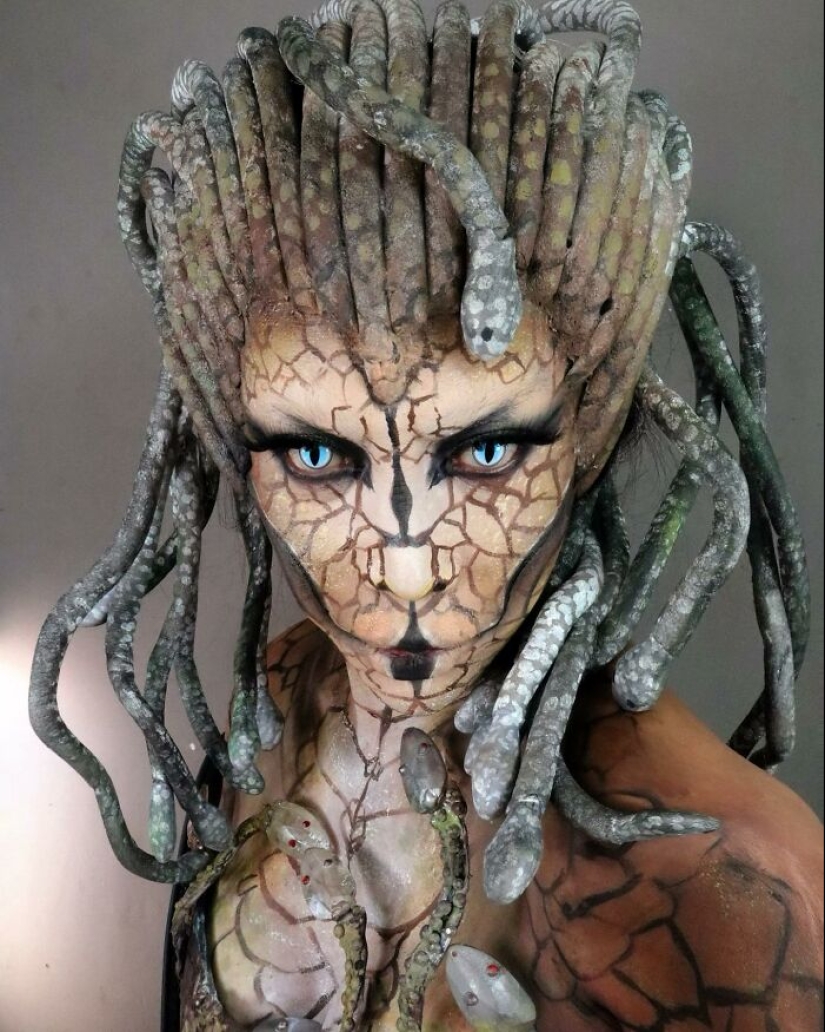 20 impresionantes transformaciones de maquillaje de Kristin Ker Anderson (Parte 2) 20 impresionantes transformaciones de maquillaje de Kristin Ker Anderson (Parte 2)