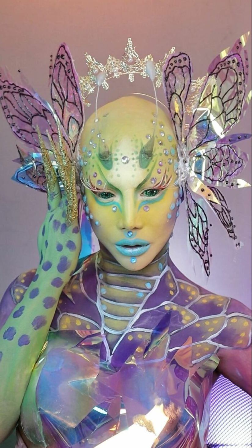 20 impresionantes transformaciones de maquillaje de Kristin Ker Anderson (Parte 2) 20 impresionantes transformaciones de maquillaje de Kristin Ker Anderson (Parte 2)