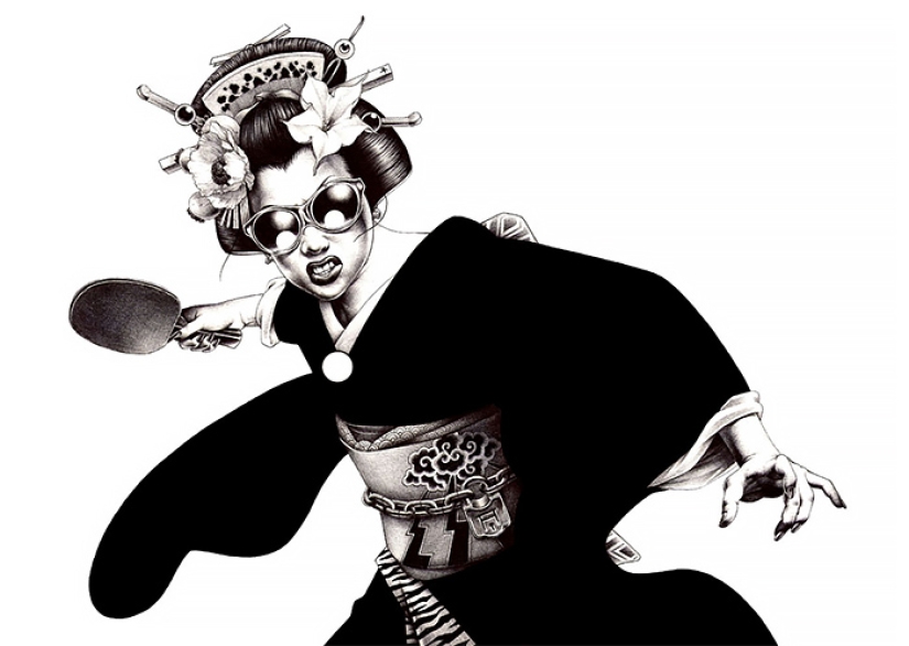 20 incredible paintings written with an ordinary ballpoint pen