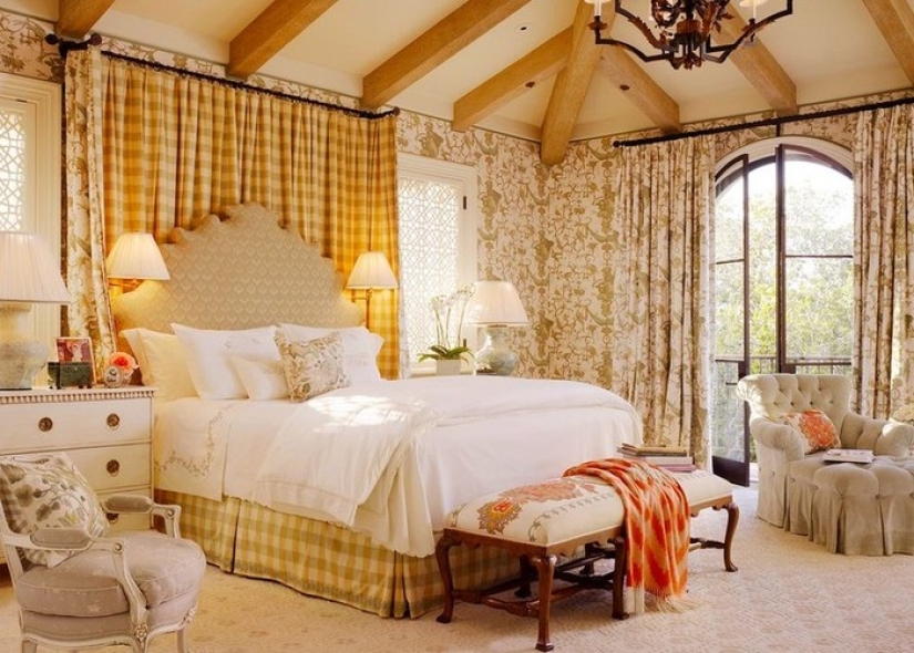 20 magical bedrooms in Provence style