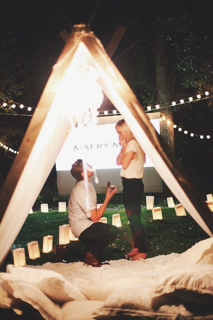 20 most romantic marriage proposals