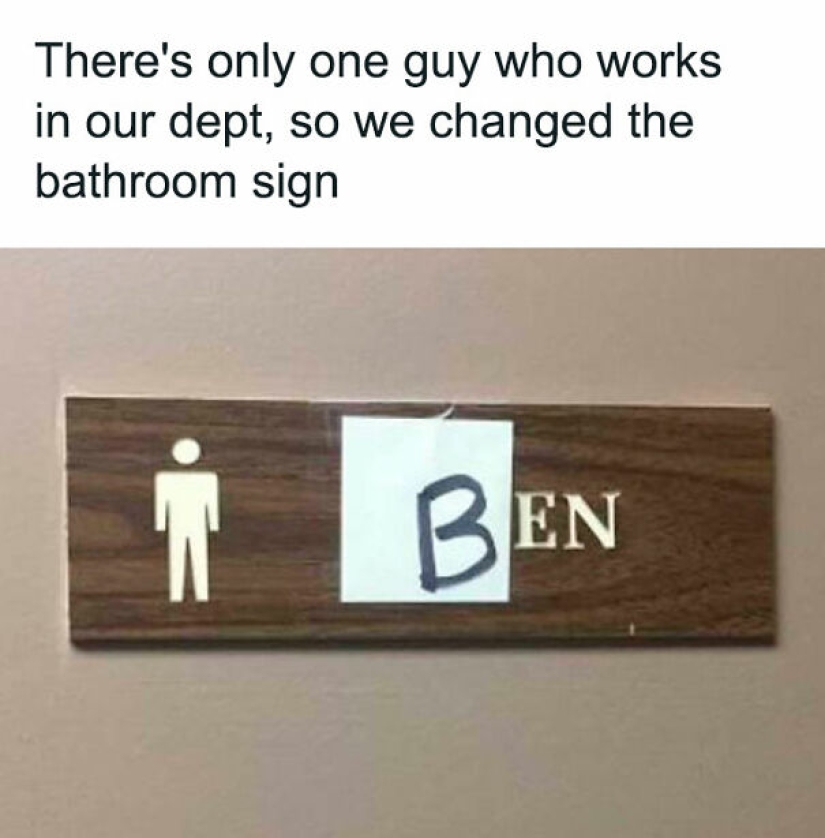 20 Of The Most Creative Bathroom Signs Ever