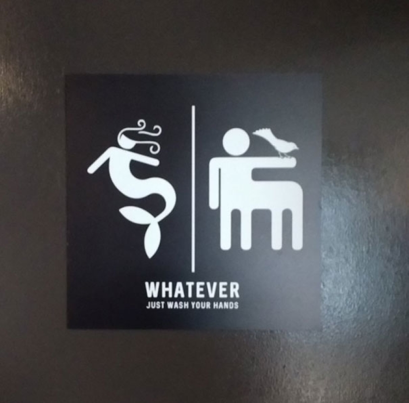 20 Of The Most Creative Bathroom Signs Ever
