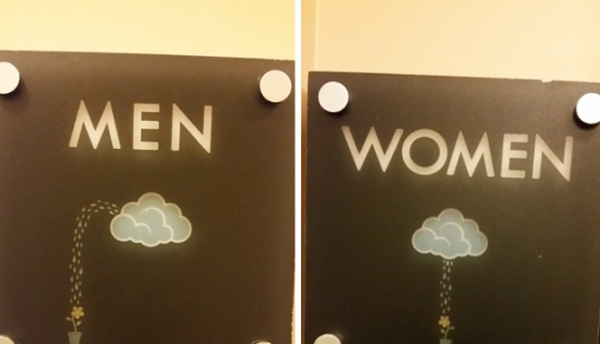 20 Of The Most Creative Bathroom Signs Ever