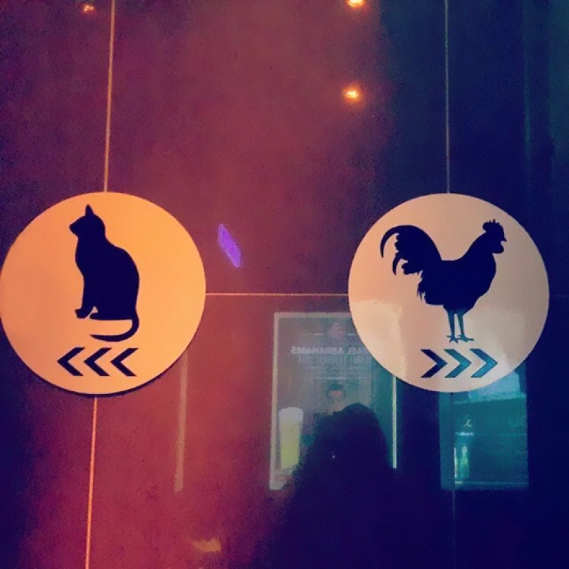 20 Of The Most Creative Bathroom Signs Ever