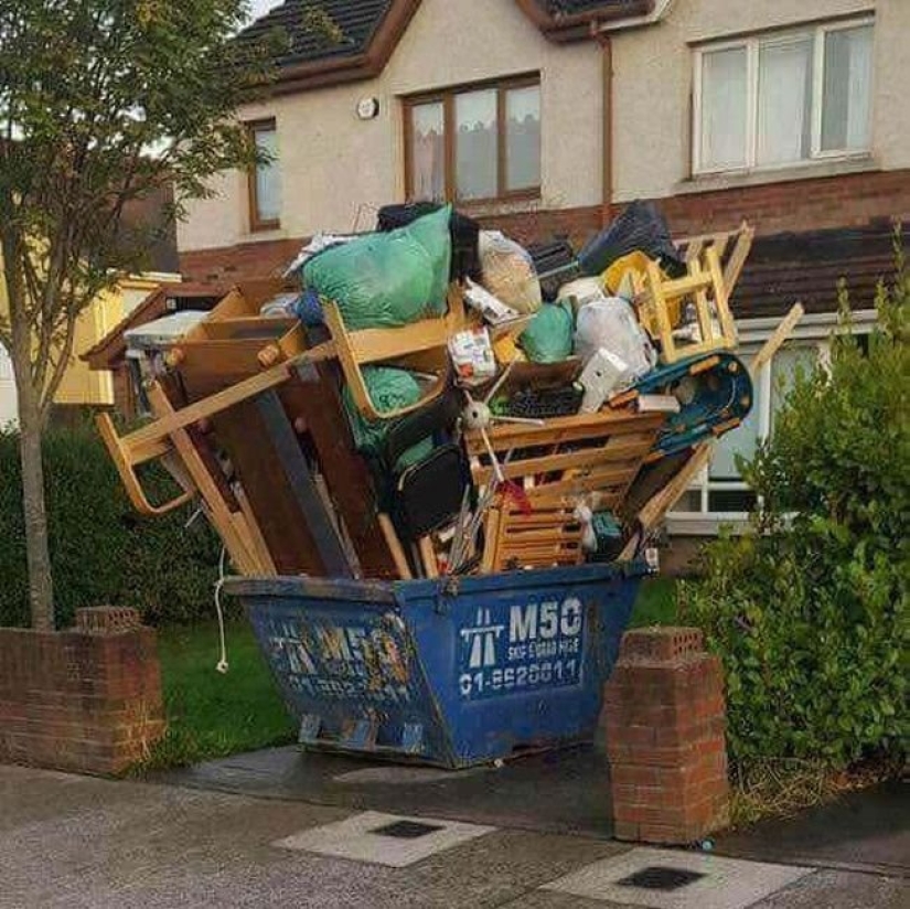 20 photos in which there is some kind of chaos