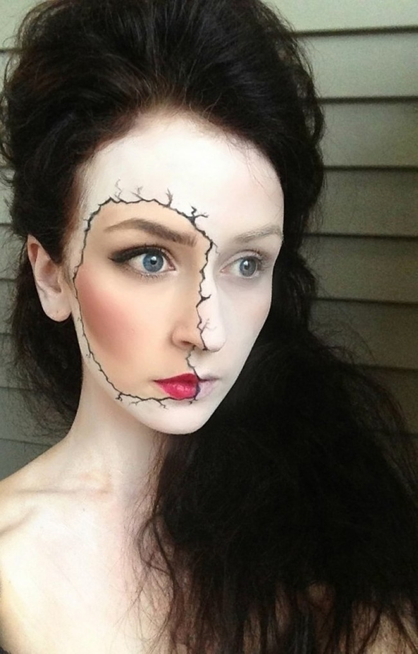 22 Crazy Halloween Makeup Ideas