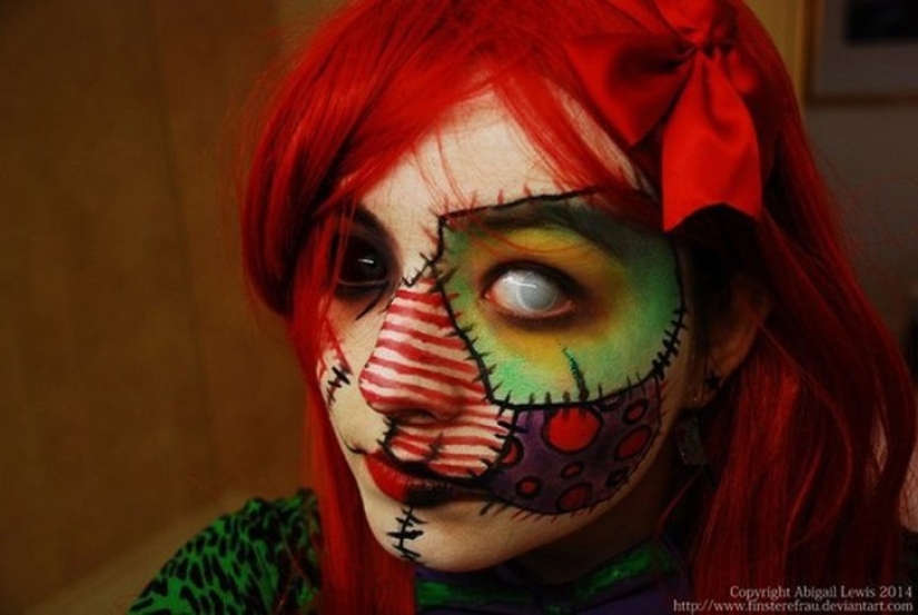 22 Crazy Halloween Makeup Ideas