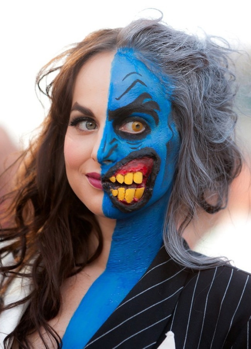 22 Crazy Halloween Makeup Ideas
