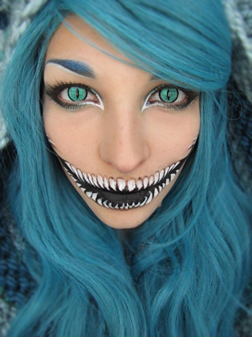 22 locas ideas de maquillaje de Halloween