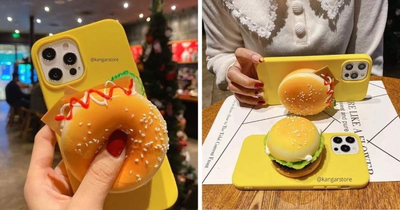 22 photos of unusual phone cases that attract the eye