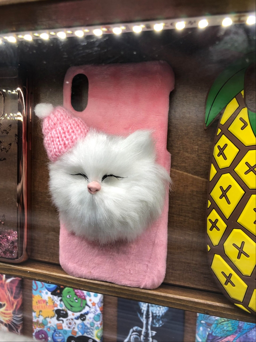 22 photos of unusual phone cases that attract the eye