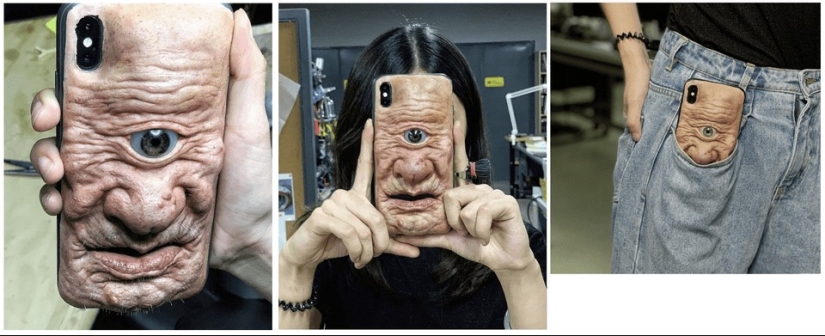 22 photos of unusual phone cases that attract the eye