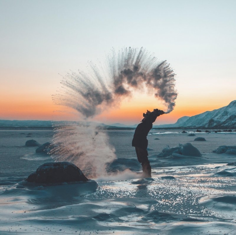 22 photos that show the harsh tricks of frost