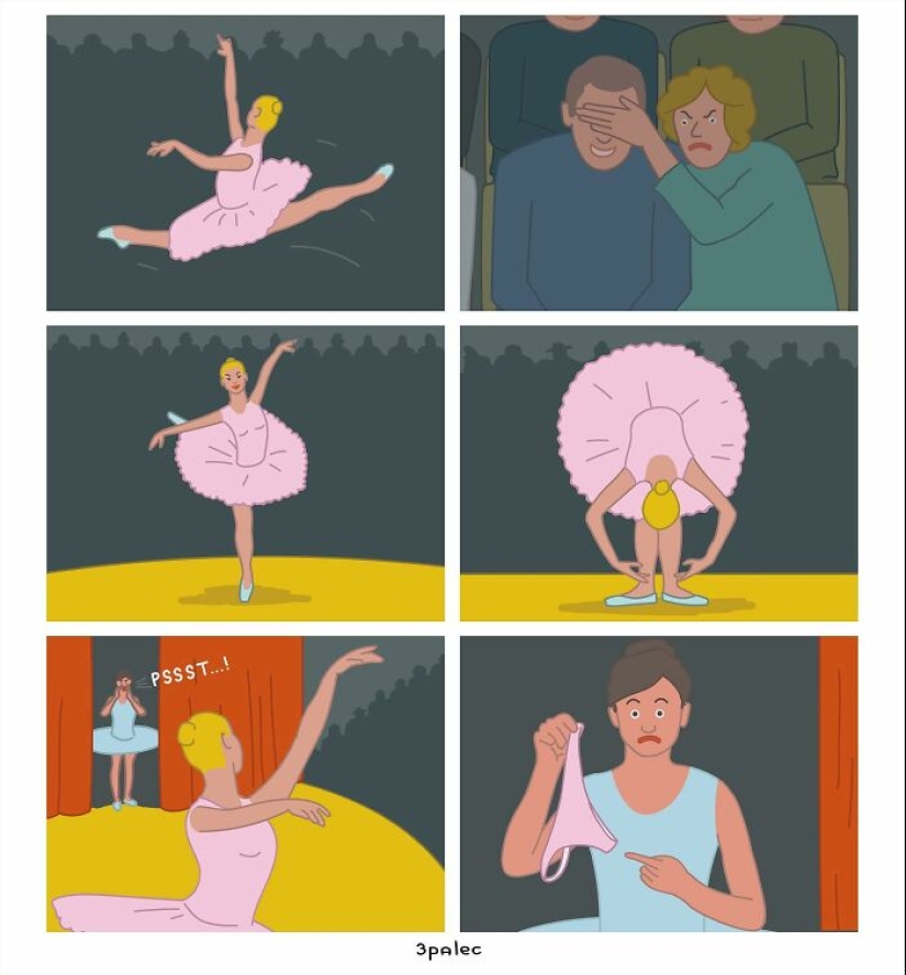 23 Funny Comics With Unexpected Twists And A Dash Of Dark Humor Made By This Artist