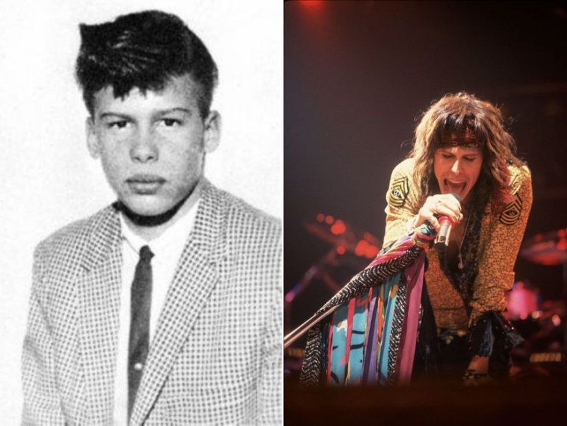 25 estrellas icónicas del rock en su juventud