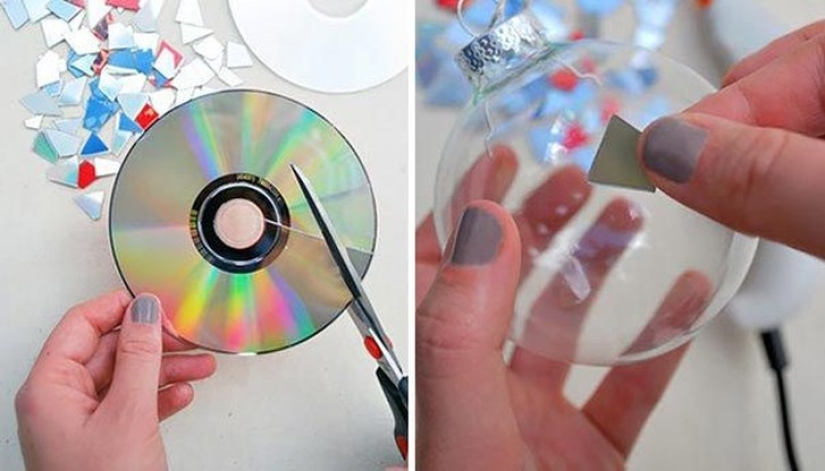 25 ideas brillantes para reciclar CD viejos