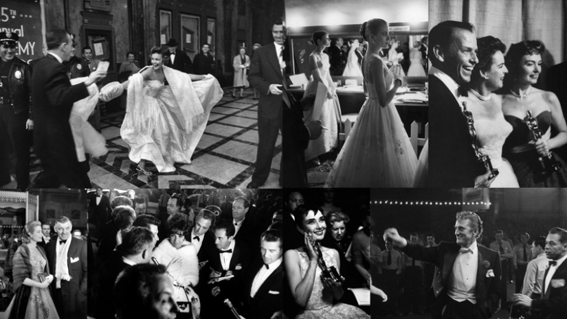 25 imágenes raras de los Oscar