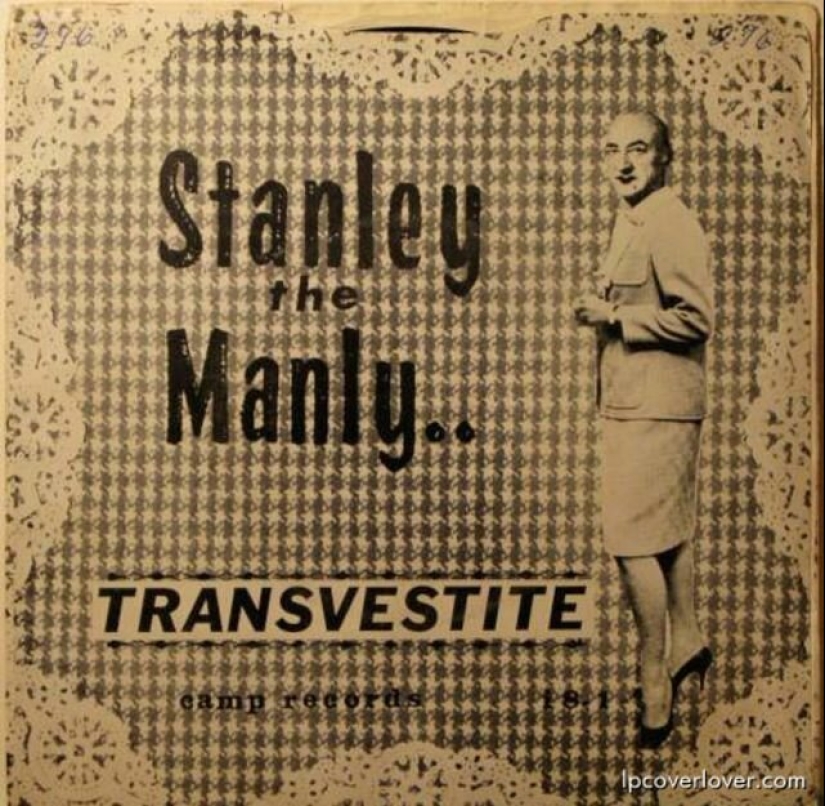 25 "sexy" covers of old records, from which my eyes hurt