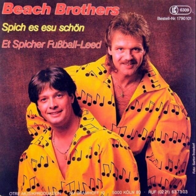 25 "sexy" covers of old records, from which my eyes hurt