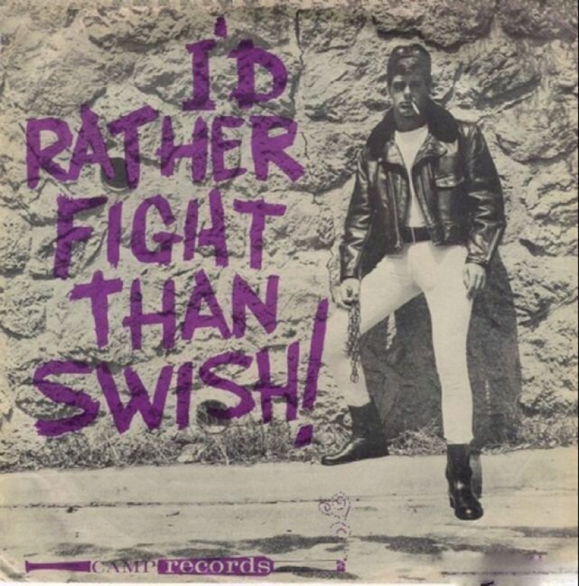 25 "sexy" covers of old records, from which my eyes hurt