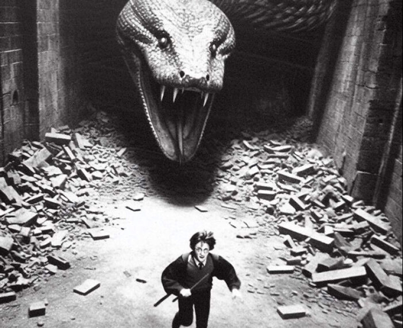 28 AI-Generated Pics Of The Wild Reality Behind The Magical Curtains Of Hogwarts