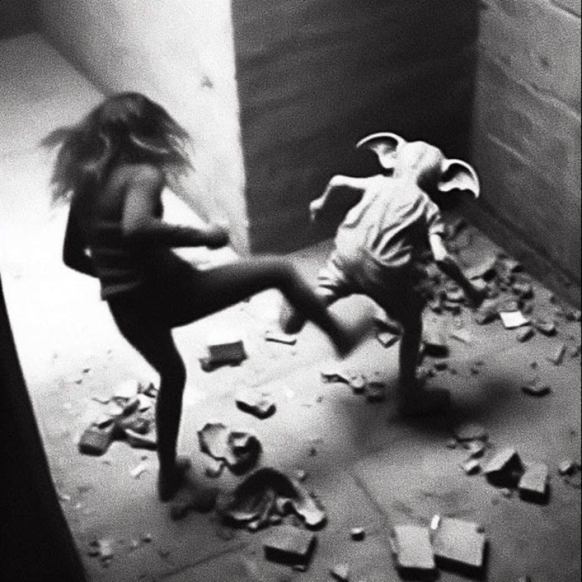 28 AI-Generated Pics Of The Wild Reality Behind The Magical Curtains Of Hogwarts