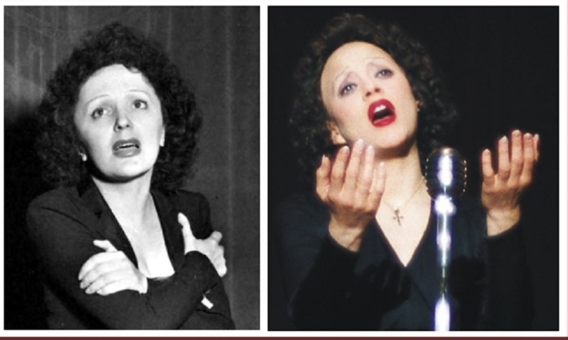 30 actores, increíblemente similares a los prototipos de sus héroes