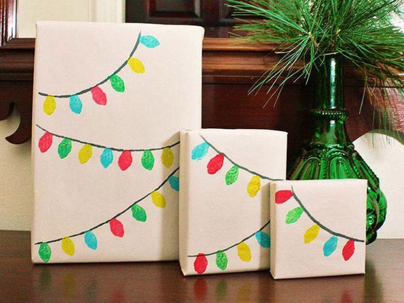 30 ideas how to wrap a New Year's gift